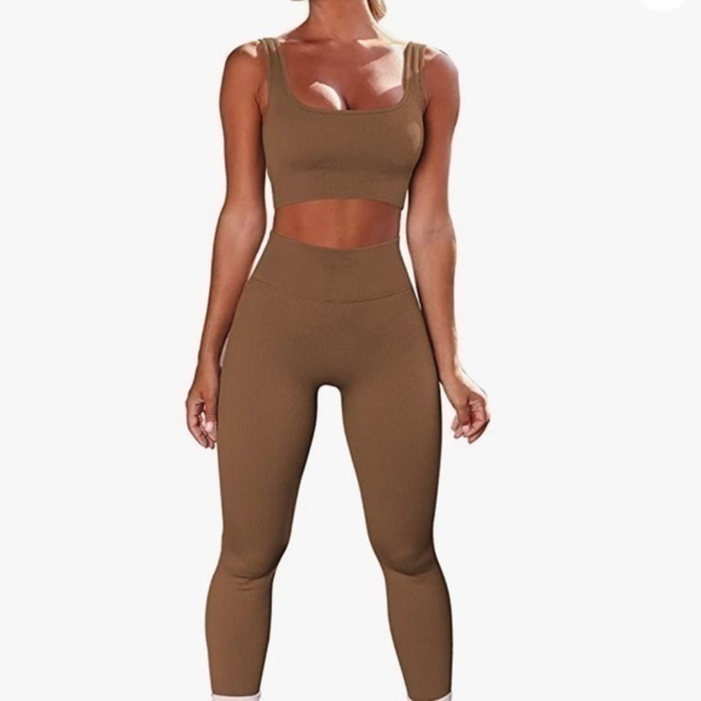 Ribbed Knit Lounge Set